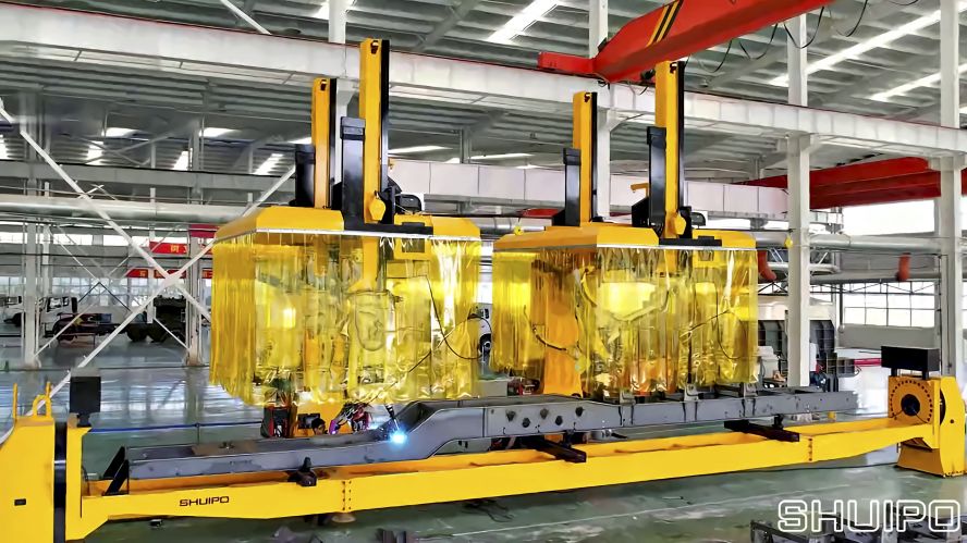 車架焊接機(jī)器人工作站 車架焊接機(jī)器人工作站